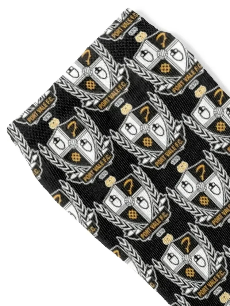 Simple Port Vale FC Design Socks Crossfit aesthetic Ladies Socks Men's