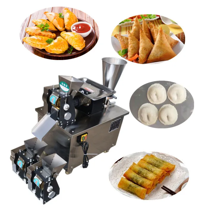 2025 Automatic meat stuffed wonton making, folding machine large skin dumpling machine