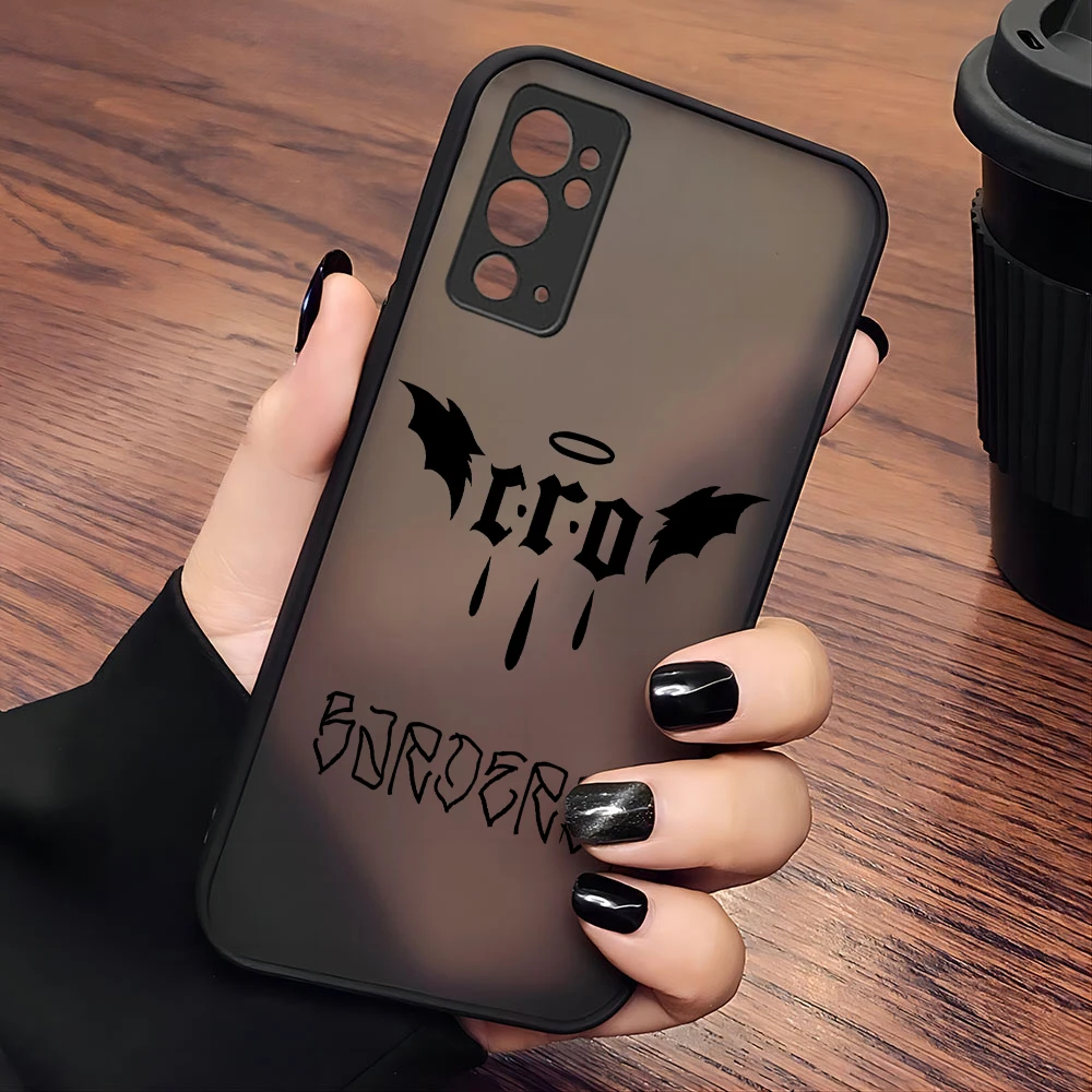 

B-Barderos CRO Phone Case For Samsung S24 S23 S22 S21 S20 S10 FE Note20 Note10 Plus Ultra Lite 5G Matte Transparent Cover