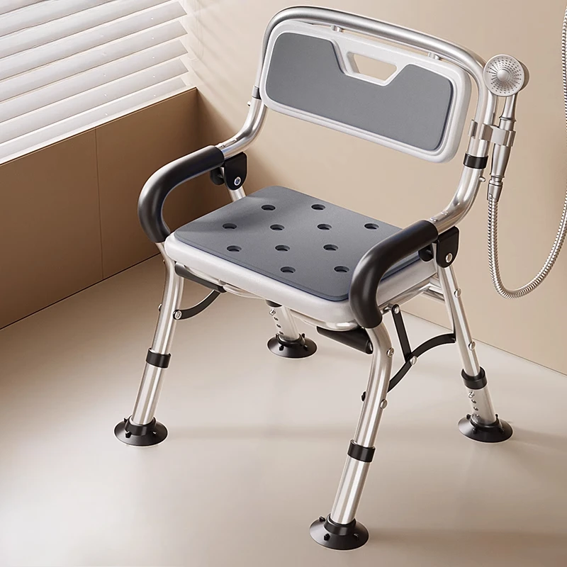 

Стул для инвалидов пожилых людей, противоскользящий стул для ванной комнаты, безопасный стул для душа, складной стул для ванной, стул для ванной комнаты для пожилых людей