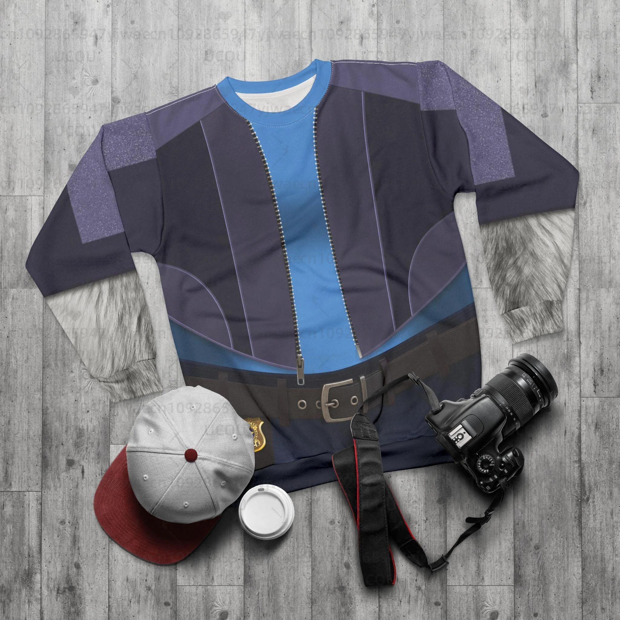 

Мужская и женская толстовка Zootopia 2, Ник Уайлд, Джуди Хоппс, униформа полицейского доктора, пуловеры для косплея для взрослых и детей