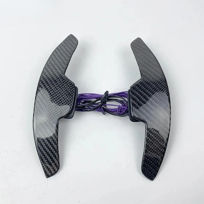 2025 hot sale Car Interior Accessories 100% Real Carbon Fiber Shifter Paddles for ATS CT4 CT5 CT6 XTS XT4 XT5