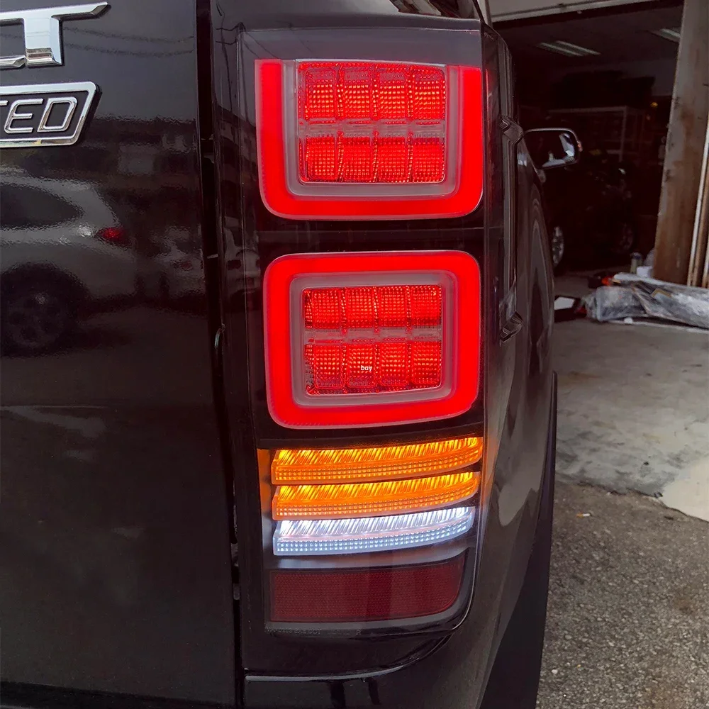 Auto Rear Lamps Assembly For Ford Ranger T6 T7 T8 2012-2020 LED Car Taillights Upgrade Turn Signal Light Tail Lamps Accessories