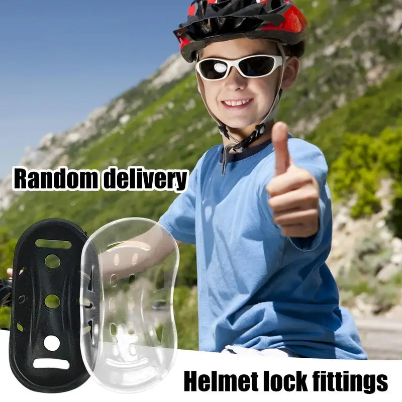 Motorcycle Helmets Buckle Secure And Comfortable Three-section Fit Buckle With Helmets Strap Buckle  Motorcycle Accessories