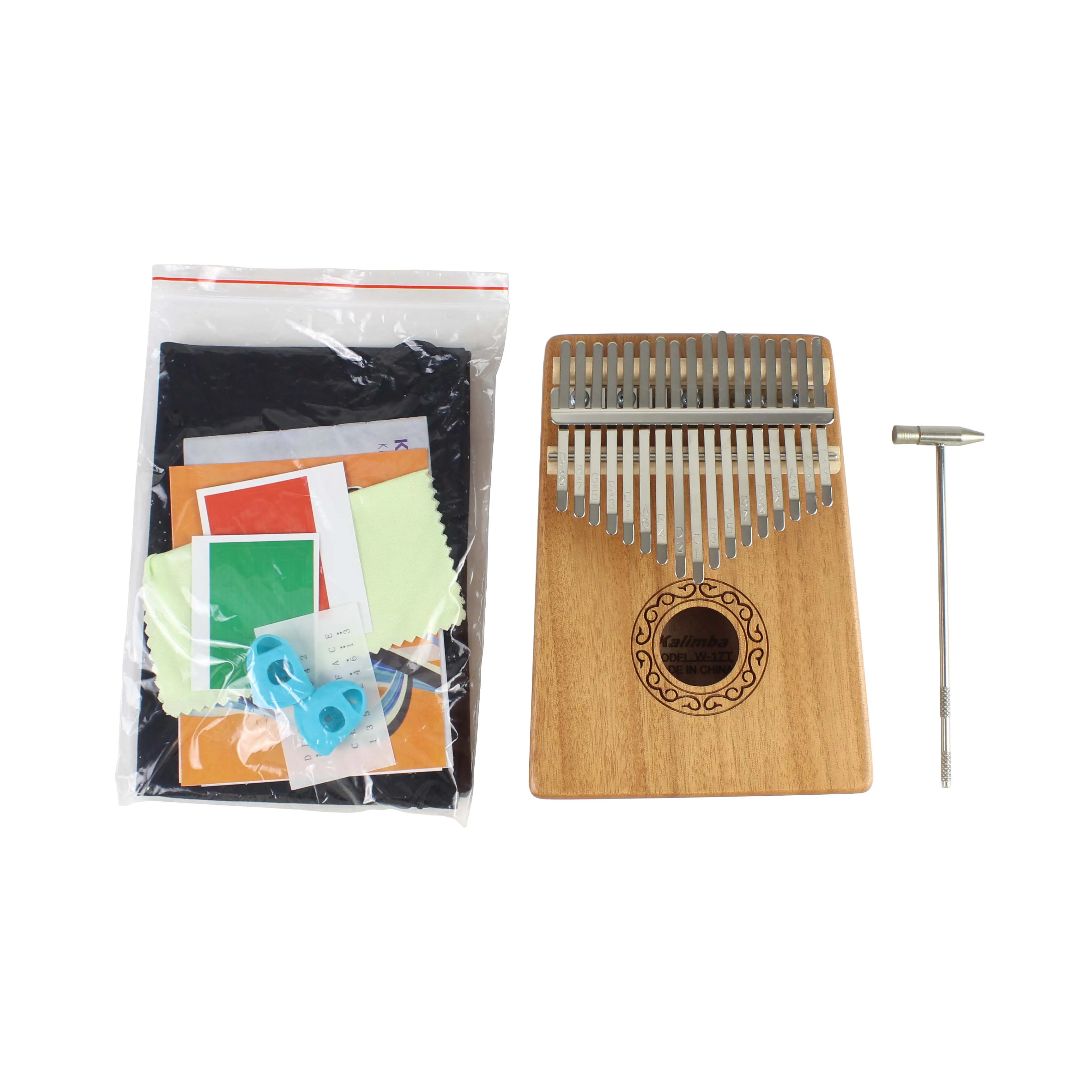 

Kids Music Bass Latest 17 Keys Wooden Kalimba Thumb Piano