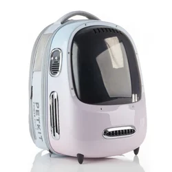 PETKIT Breezy Pet Backpack Carrier with Inbuilt Fan & Light for Cats and Puppies Cat Bag Sac De Transport Space Pets Supplies