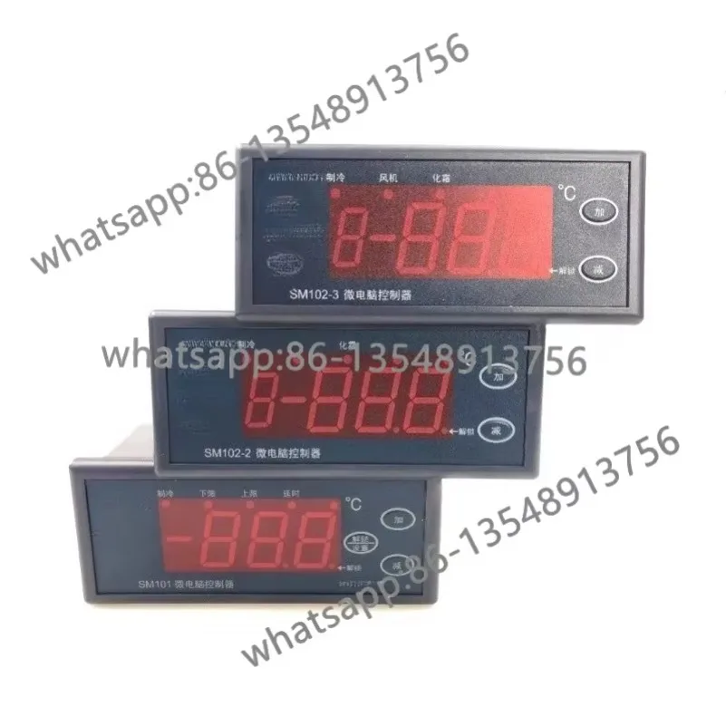 Microcomputer Digital Temperature Controller Cold Storage Thermostat Refrigeration Defrost Temperature Control Switch