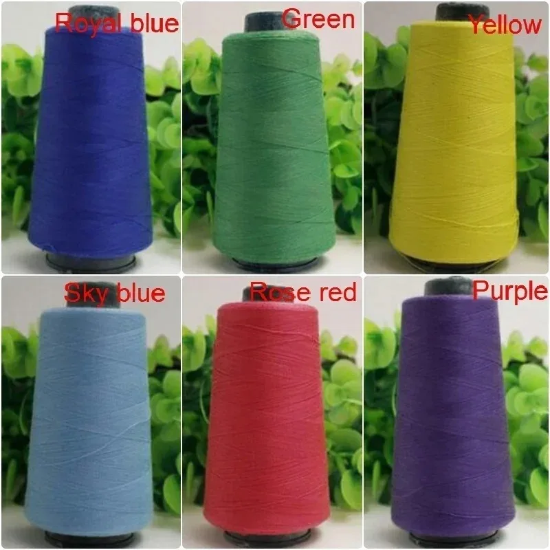 12 Colors Outstanding 3000 Yards Industrial Overlocking Sewing Machine Polyester Thread