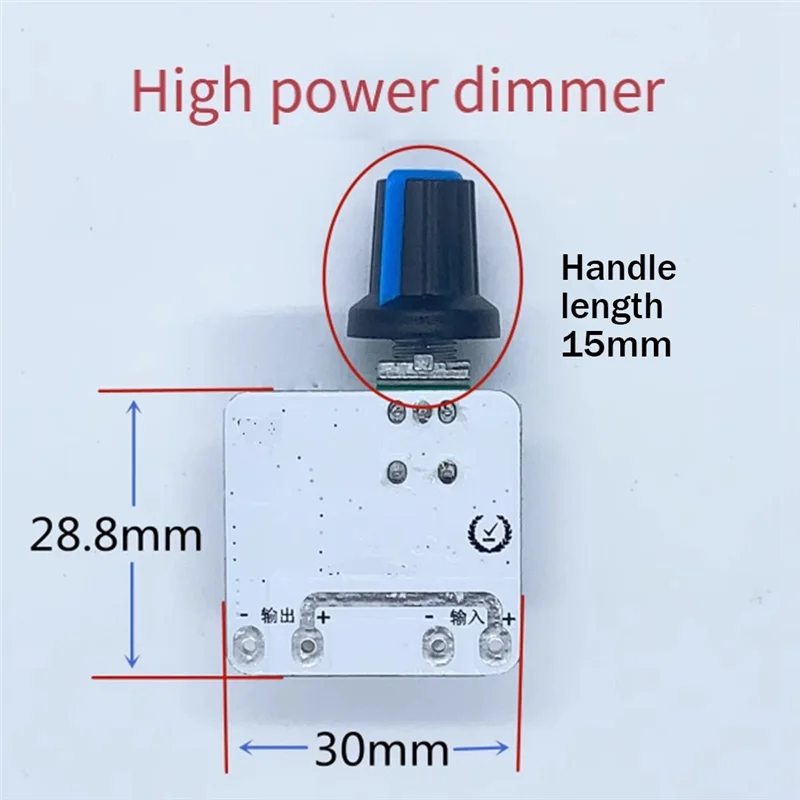 Duurzaam Dimmer Board Control Module Tafellamp Traploze Knop Potentiometer Live Invullicht Dimmer Module A, Dimmer Board Controle
