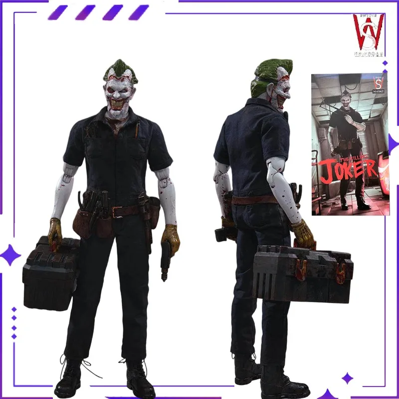 

[В наличии] SWTOYS Original Authentic FS037 1/6 New 52 Skinned Clown Mobile Doll Изысканная модель игрушки для мальчика Подарочная коллекция