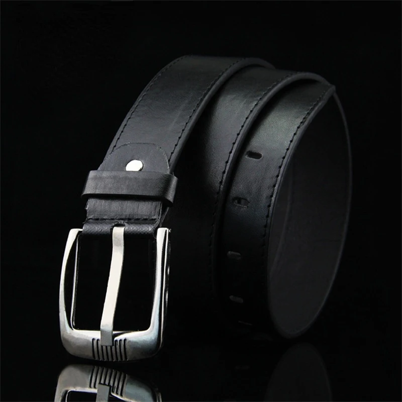 Alloy Pin Buckle Men\'s Belt Casual Jeans Belt Male All-match PU Leather Campus Student Designer Waistband Wholesale