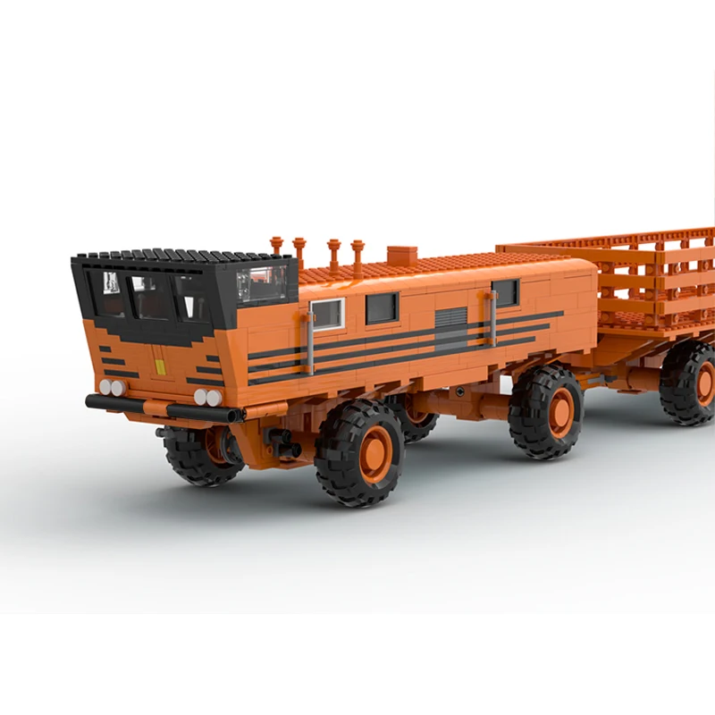 massive 1954 VC-22 Sno-Freighter northern Alaska truck bricks arctic transport vehicle blocks cargo hauler moc engineering