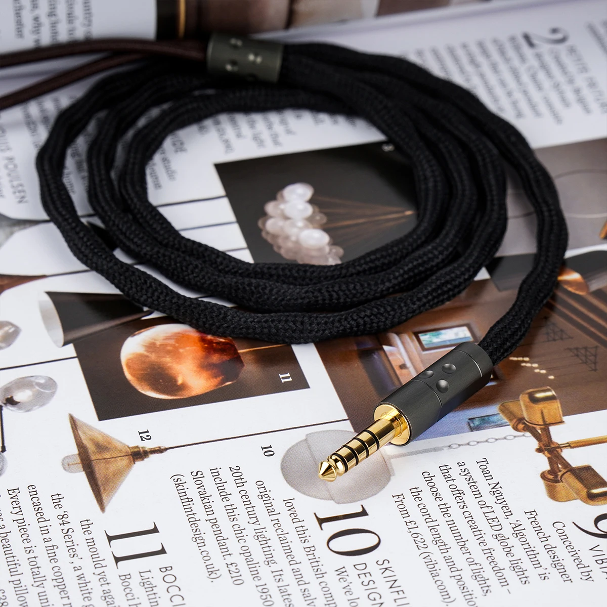 NICEHCK S77 ياربود ترقية سلك 7N سميكة الفضة مطلي OCC كابل مراقبة داخل الأذن 2Pin /QDC ل Cantor Legacy4 Performer8 NX8