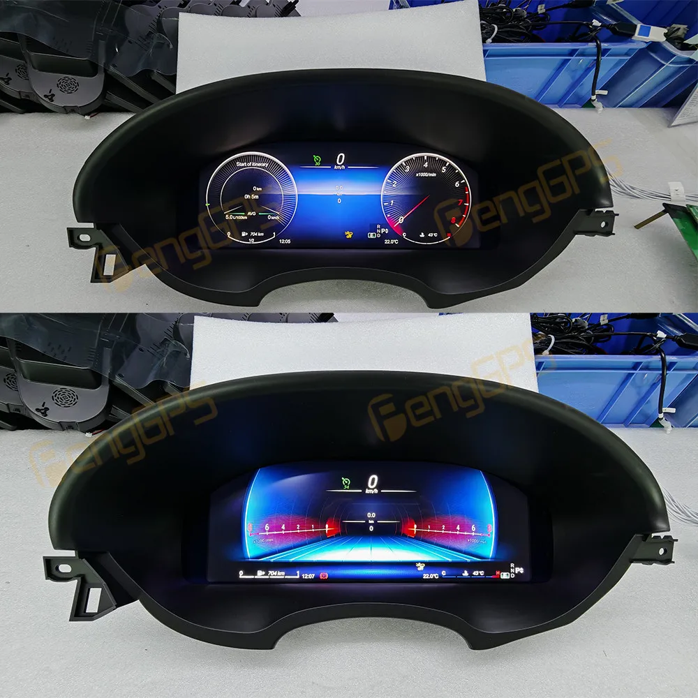 

Car Digital Cluster Instrument For Mercedes-Benz CLS 2012-2017 LCD Virtual Cockpit Dashboard Panel Speed Meter Display odometer