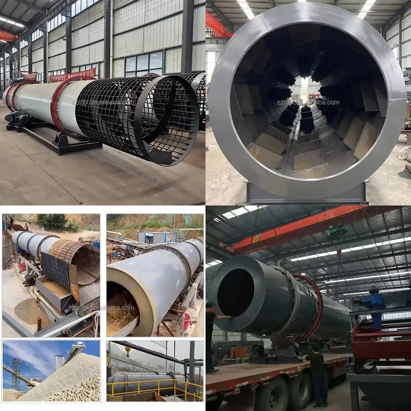 Gold Mining Rotary Scrubber Drum Ore Stones Washing Machine Gold Trommel Screen for Mining Industry