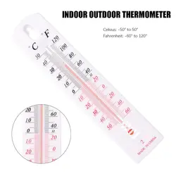 Wall Hang Thermometers For Indoor Outdoor Temperature Greenhouse Office Room Household Accurate Thermometers Measurement Device