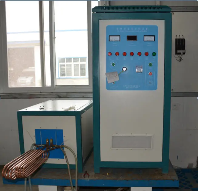 High Frequency Induction Heater For Forging Metals Steel And Copper Rod Standard Parts Forging