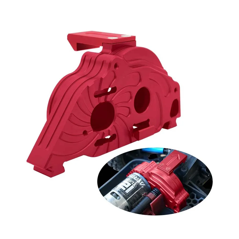 Esilun for Arrma 1/10 Motor Mount Gear Cover Set for Arrma 1/10 Senton 4X4 550 Typhon 4X4 550 Granite 4X4 550 RC Truck Parts