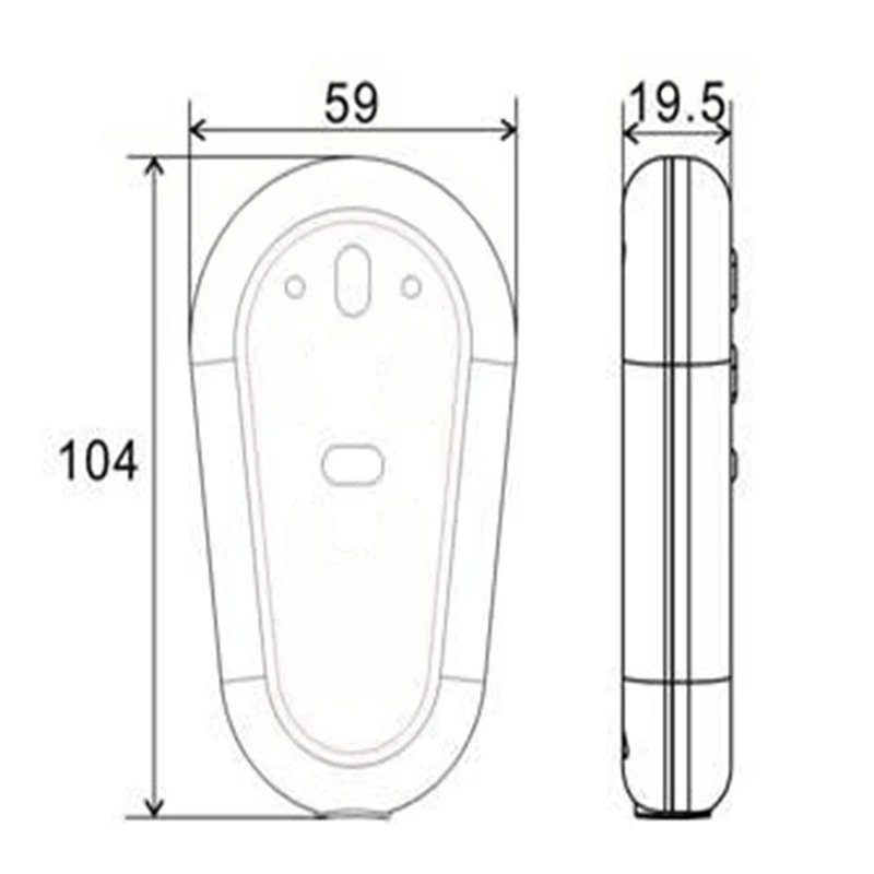 Electric Recliner Switch Remote Controller Lift Chair 2 Button Hand Controller Switch Household Appliances