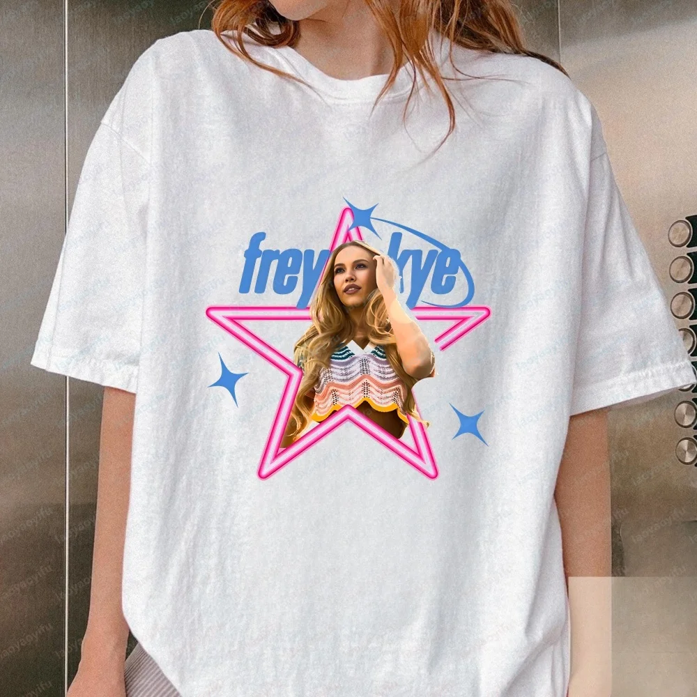 Freya Skye - Best-selling Fashionable Streetwear Adult Casual Trendy Versatile Men's and Women's Round-neck T-shirt