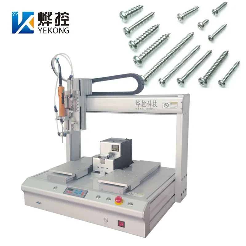 Two Platform Fixing Screws Robot 5331 Screw Assembly Machine Auto CNC Screwdrivers Machine Automatic Drill Screw Fasten Robot