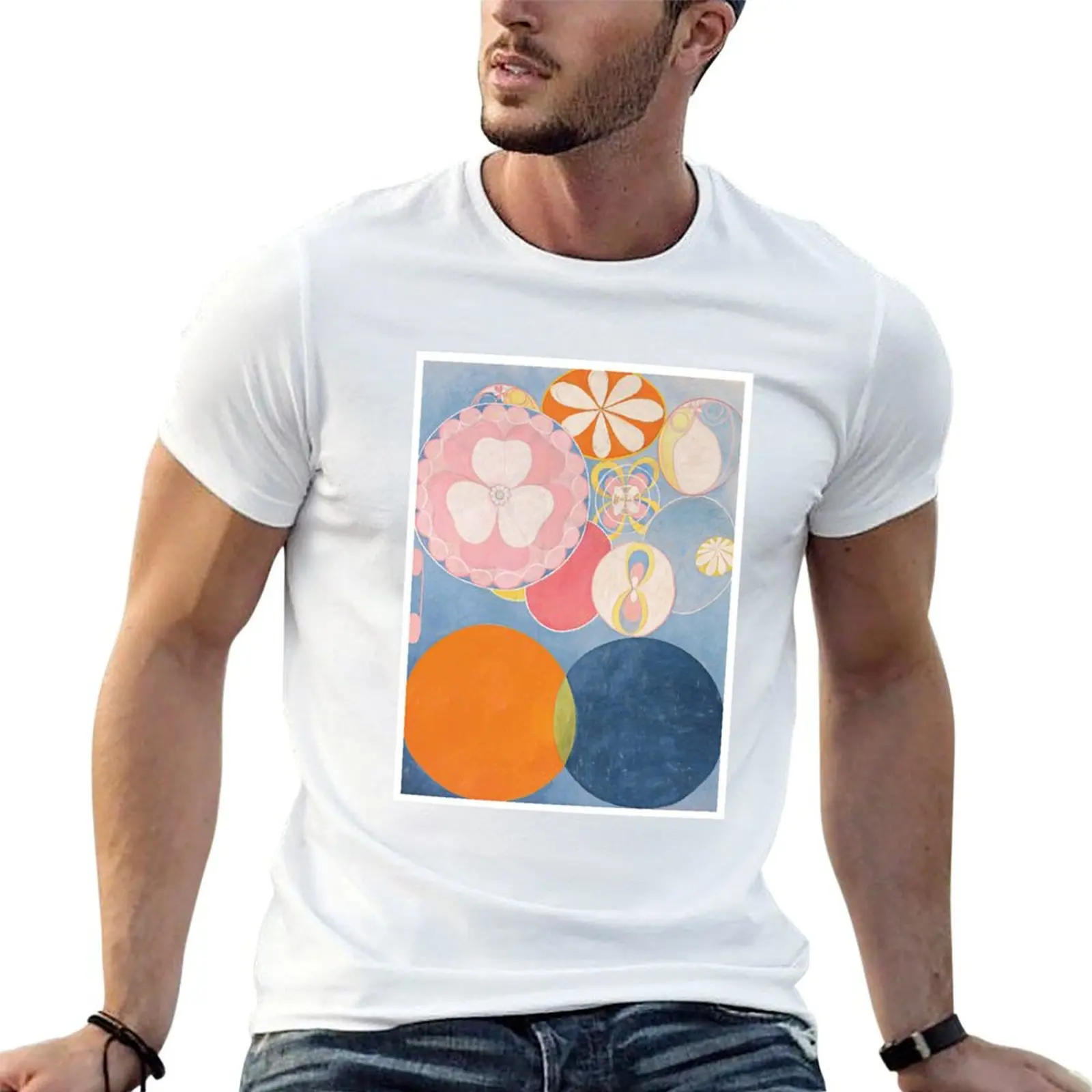 HD Grupp IV, nr 2, by Hilma af Klint 1907 HIGH DEFINITION T-Shirt Work Utility Short Sleeve Shirt