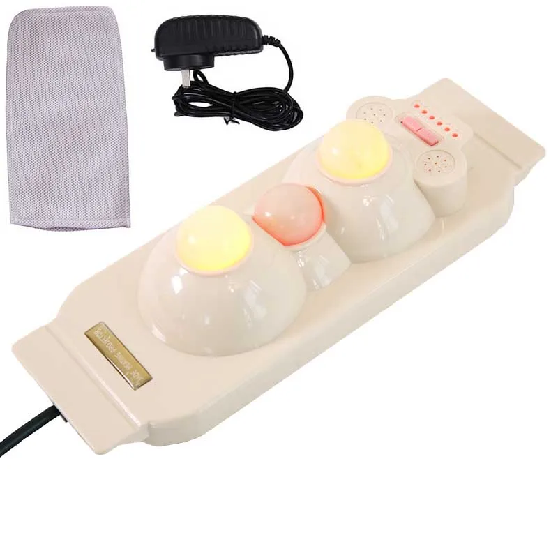 

the new three goals jade physiotherapy apparatus WenYu therapy apparatus head with physical therapy instrument warm war