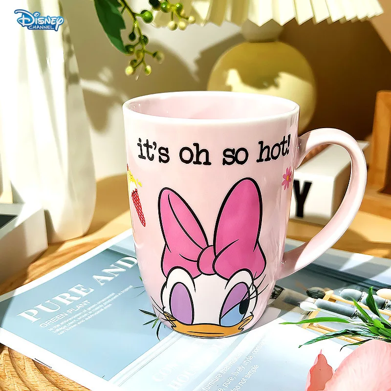 Disney Mickey Mouse Mickey Minnie Ceramic Mug Office Coffee Ladies Winnie the Pooh Ceramic Mug Crazy Animal City Drinking cup