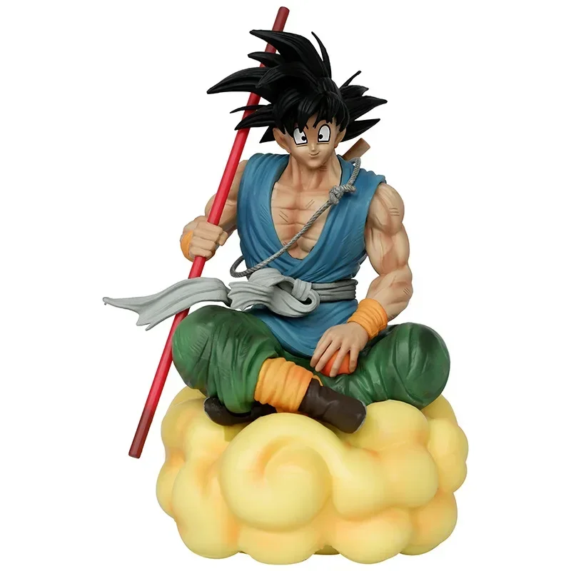 

Аниме Dragon Ball Z Son Goku Фигурка Гоку с облаком Фигурка 21 см ПВХ Фигурки Gk Статуя Коллекция Модель Игрушки Подарки