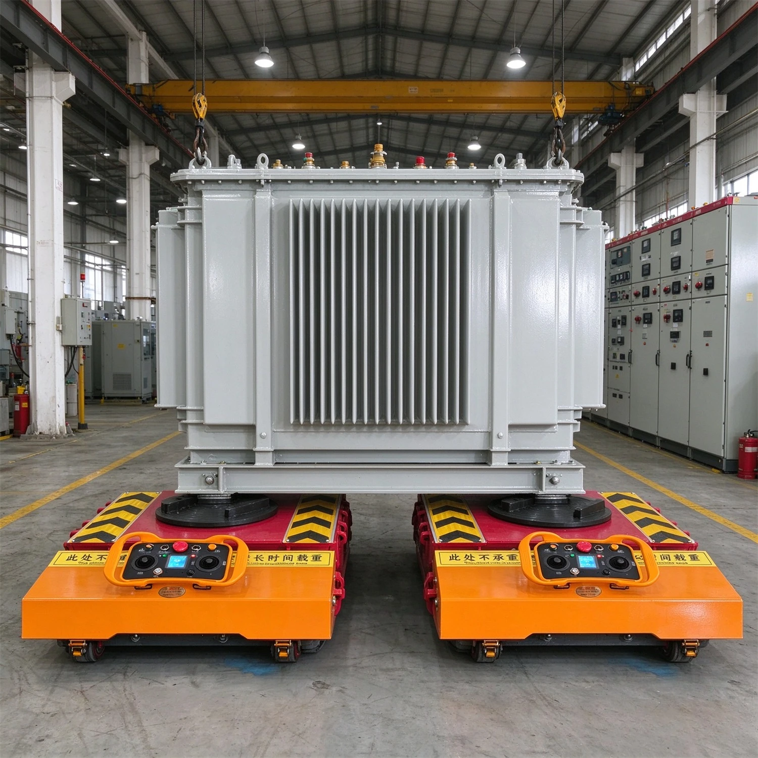Warehouse Electric Machinery Skates Hot Selling Electric Pallet Truck Heavy Duty Electric Transfer Trolley Factory Price