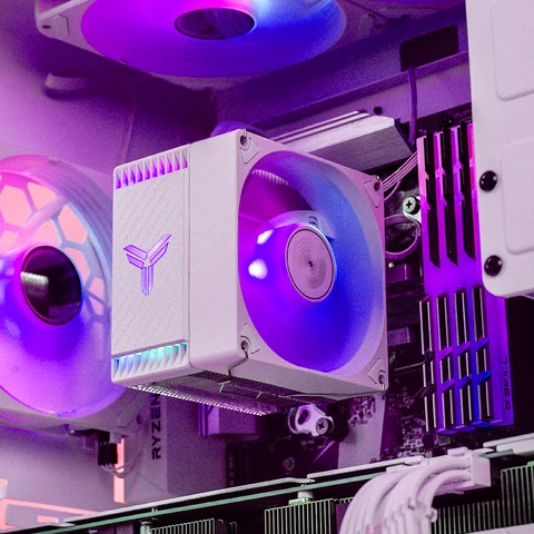 Кулер для процессора JONSBO CR1400 EVO с 4 тепловыми трубками, ARGB PWM-процессором, вентилятором для охлаждения процессора LGA1700 115X AM4 AM5 топ 8 кулер для процессора 1151 - №8