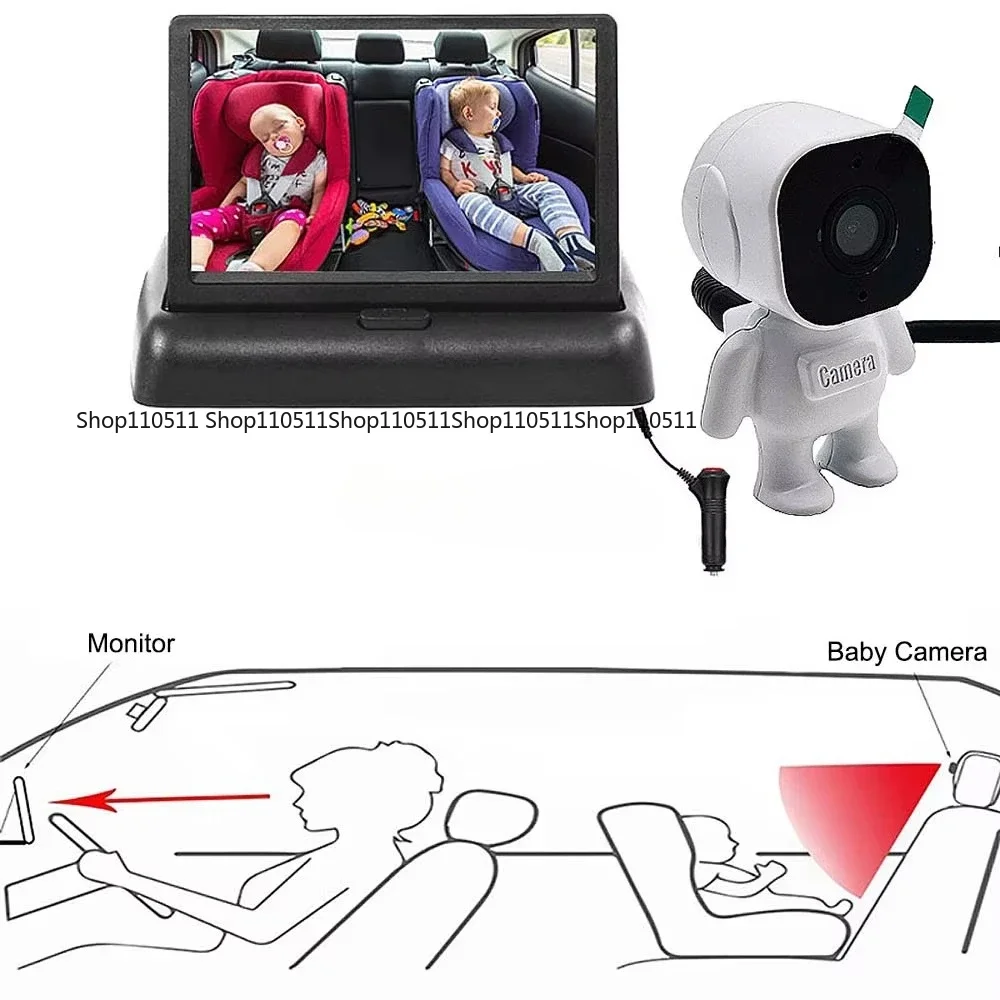 

Детские камеры видеонаблюдения. Устройства для помощи при движении задним ходом.