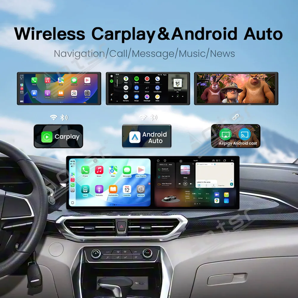 

Dual 10.1‘’ Android 15 Carplay For MAXUS G50 2022 GPS Navigation Car Radio HD Touch screen Auto Stereo Car Accessories