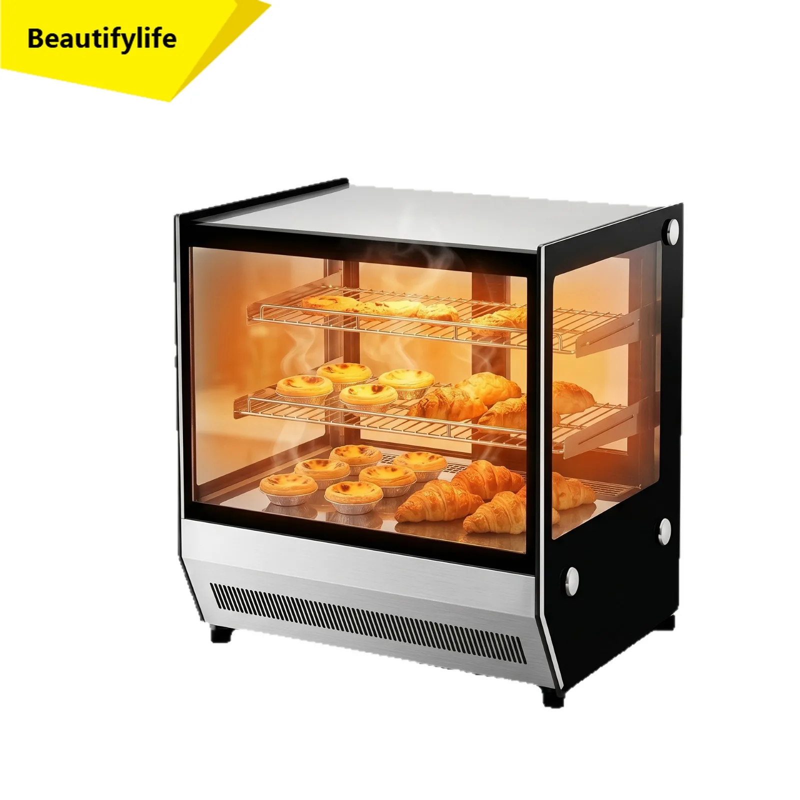 A61 commercial desktop thermal insulation display cabinet, heated constant temperature cooked food cabinet