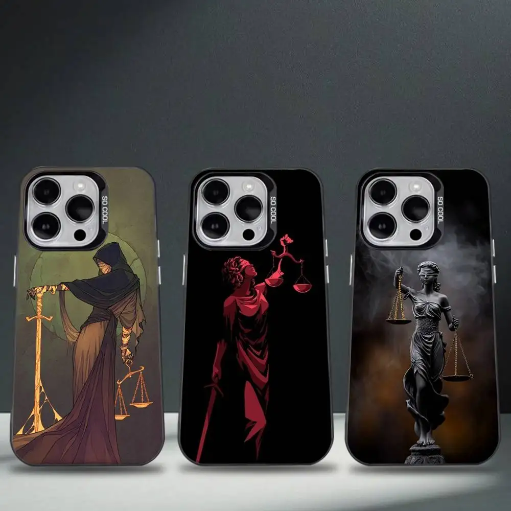 

Law Lawyer Judge Phone Case For iPhone 17,16,15,14,13,12,11,Pro,Max,Plus,E,Air,Mini Black Tpu Cover
