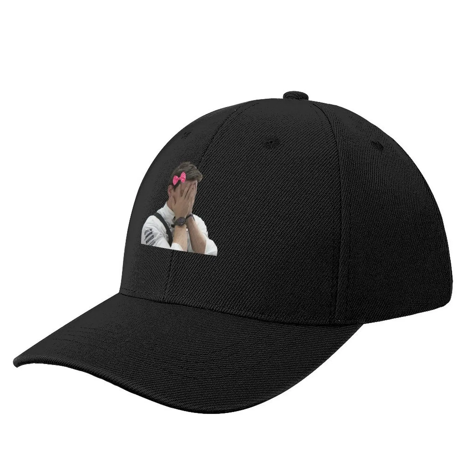 Angry Toto Wolff Girly F1 Fan Gifts Baseball Cap tea Hat Ball Cap |-F-| Woman Men's