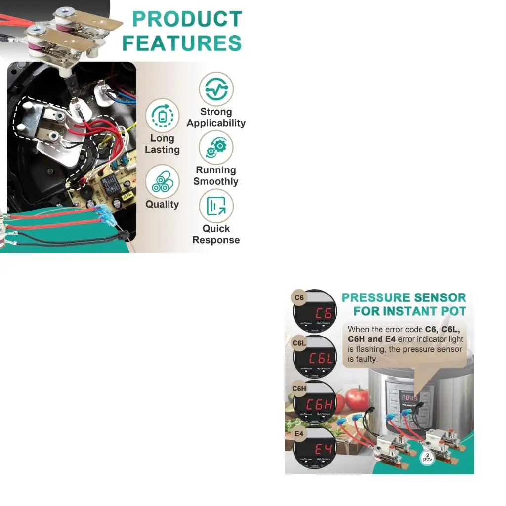  Metal Housing Cooker Pressure Part for Repair and Service Use