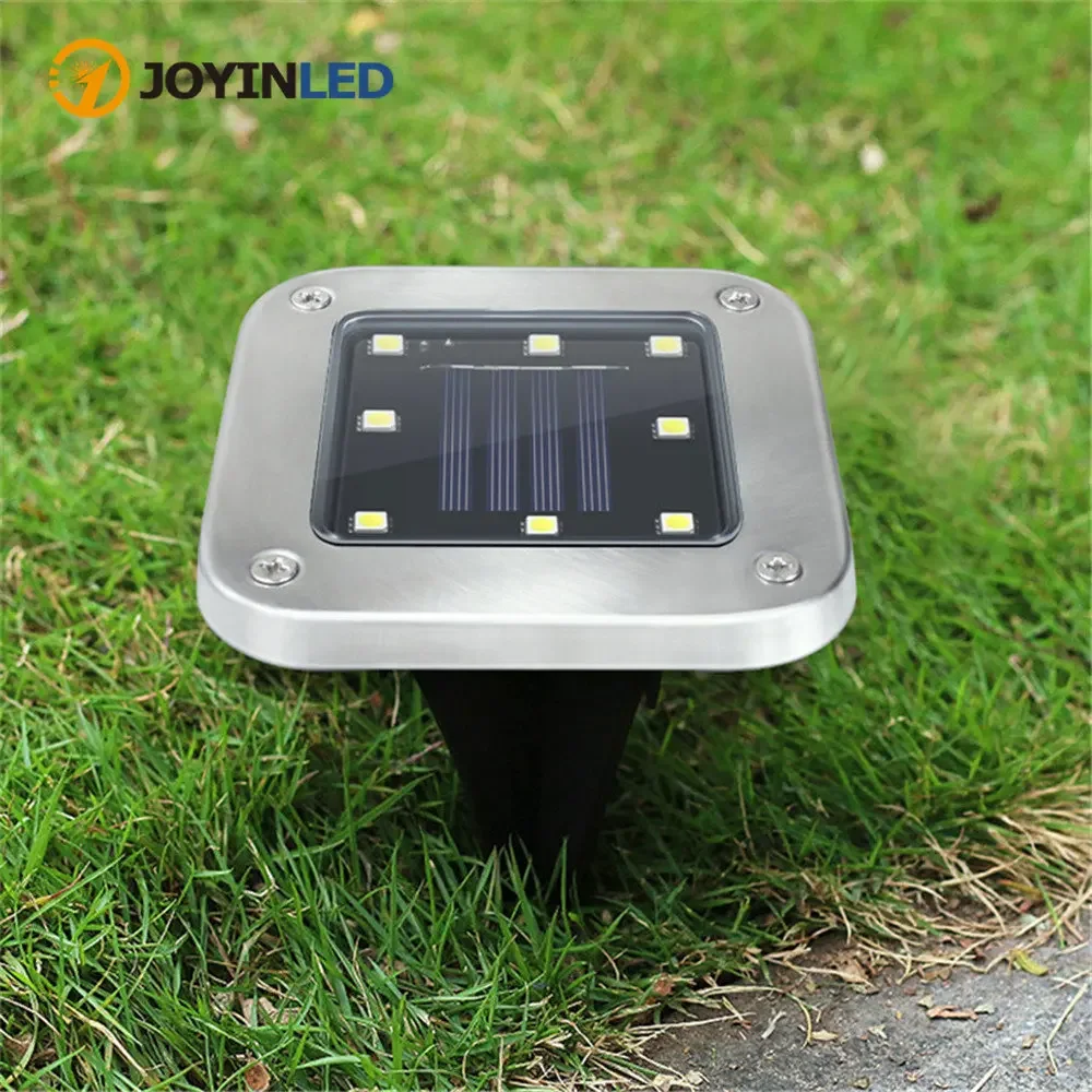 Lampe solaire à LED imperméable conforme à la norme IP65, luminaire décoratif de paysage, idéal pour une pelouse, un jardin, un sentier ou une passerelle, 1 unité