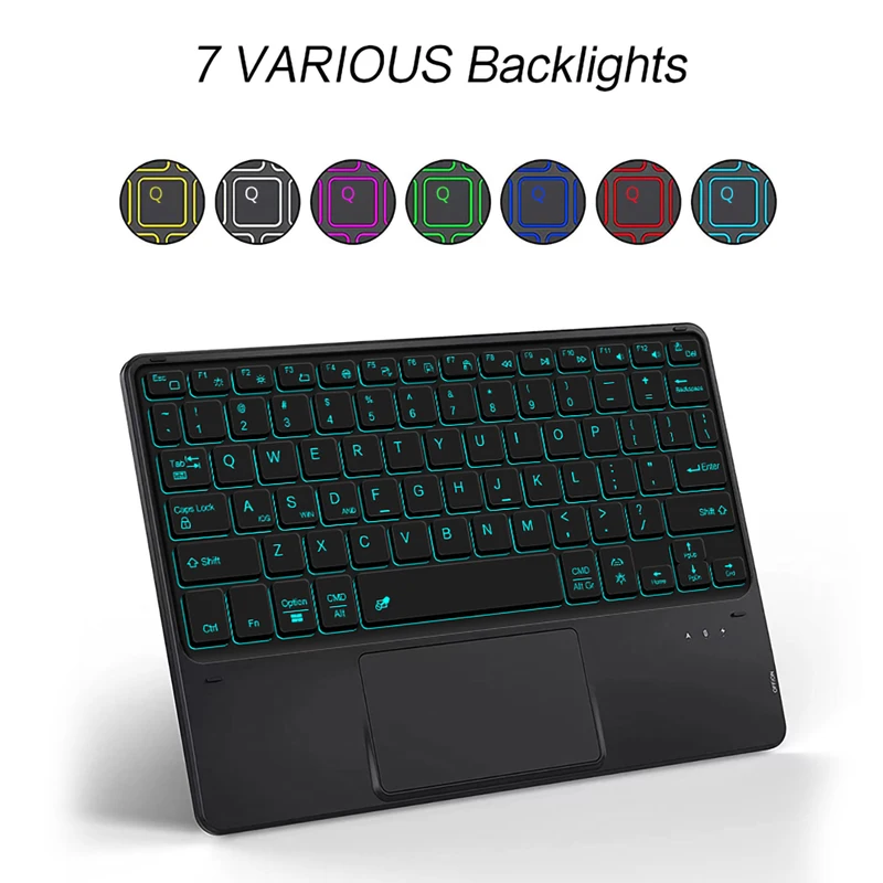 Touchpad Backlight Keyboard Case For Xiaomi Redmi Pad SE 2023 Detachable Keyboard For RedMi Red mi Pad SE 11