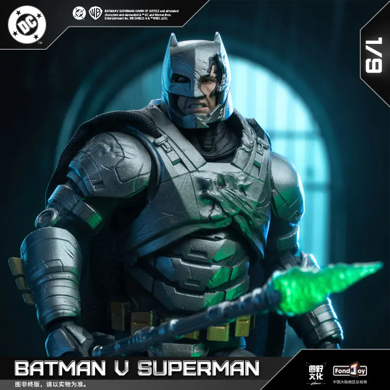 Nuovo Fondjoy Batman Vs Superman Dawn Of Justice Action Figure Bvs Blindato Batman E Superman 2.0 Set Modello Limitato Raccogliere Giocattolo