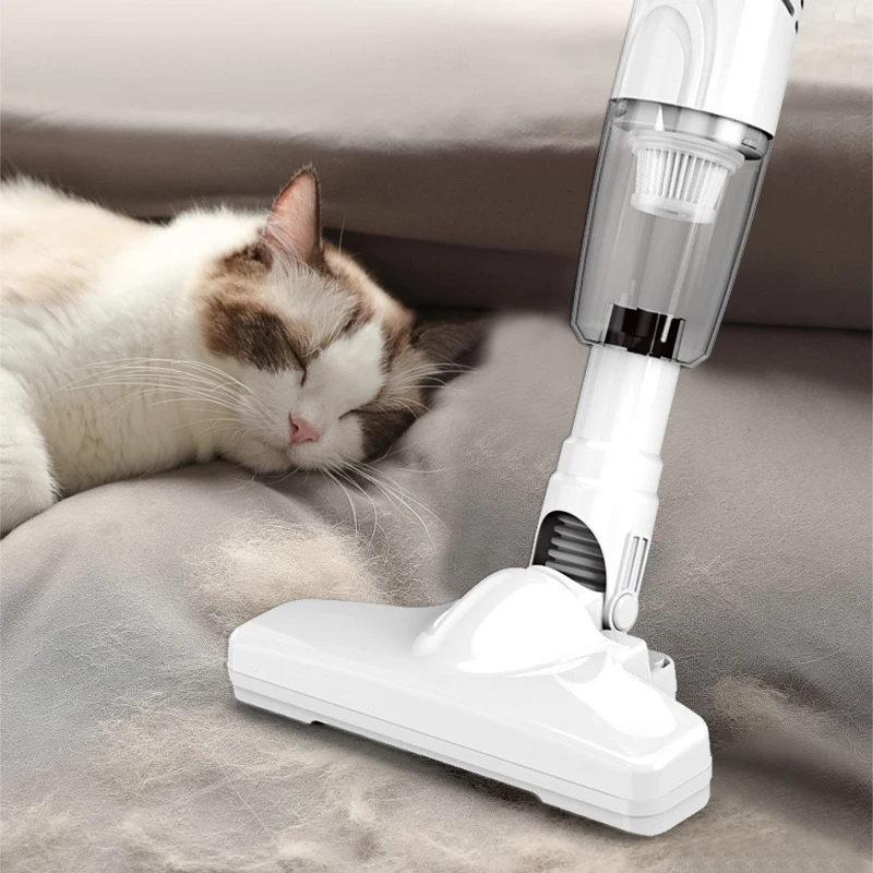 New Wireless Vacuum Cleaner Portable Cordless Handheld Push Rod High Power Strong Suction Cleaning Machine Home & Car Dual Use