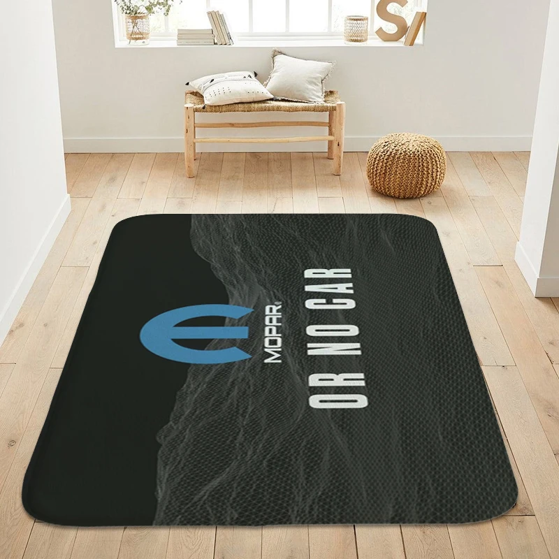 Living Room Floor Carpet H-Mopar Kitchen Non-slip Mat Entrance Door Doormat Bedroom Balcony Bathroom Rug Slip-resistant Home