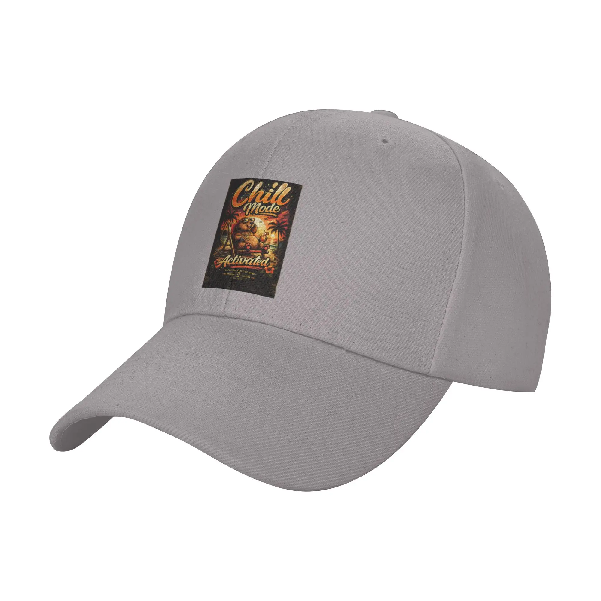 Chill Mode Activated Trendy Baseball Cap Warehouse Work Outdoor Trucker Cap