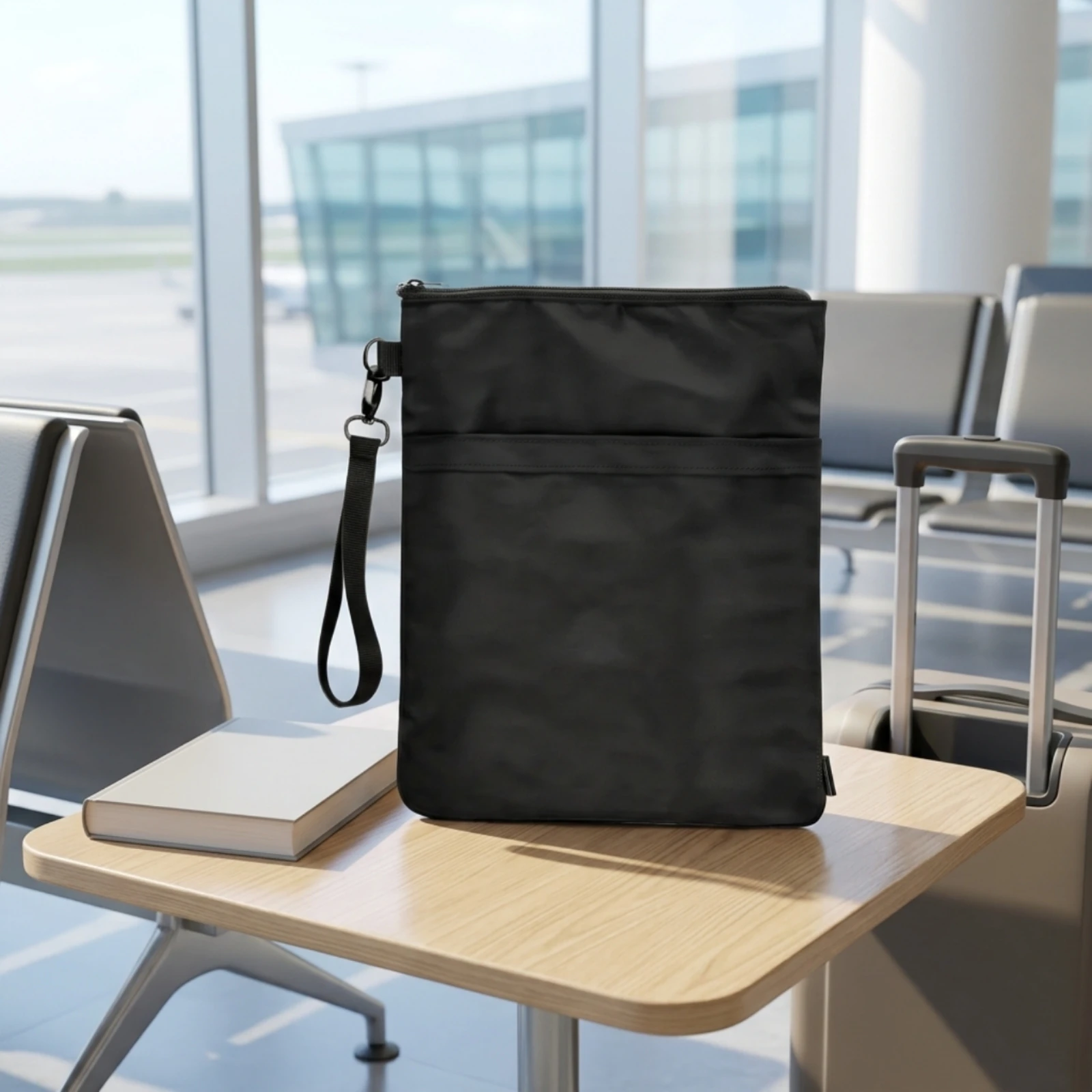 Book Sleeve with Front Pocket - Travel Reading Accessories recension och pris