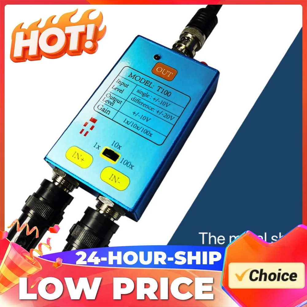 Signal Measurement Tool 1x/10x/100x Oscilloscope Accessories Battery Powered for Maintenance Personnel for Electronic Engineers