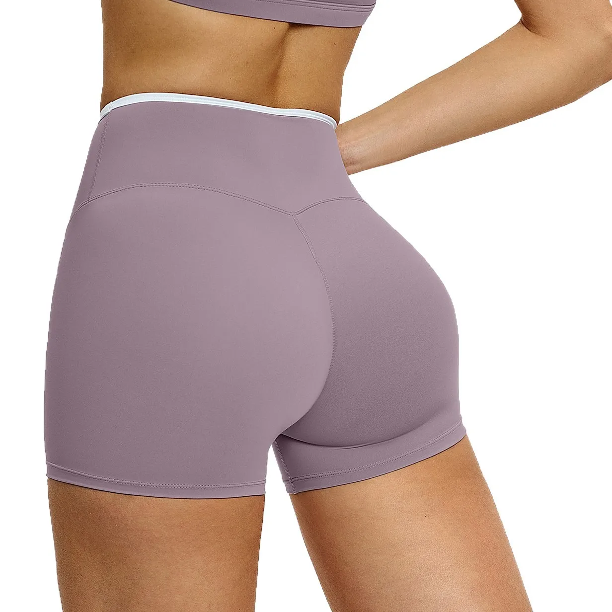 

Maxdutti Yoga Shorts Tight Fitting High Waisted Quick Drying Shorts Sports Running And Fitness Shorts