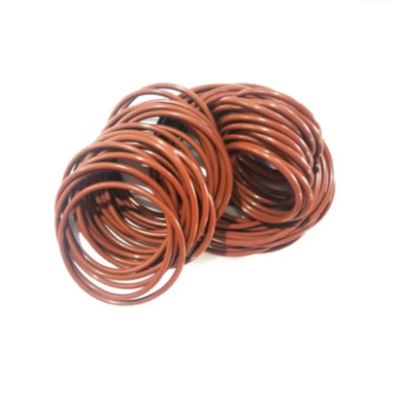 1pc Brown FKM outer diameter 150-255x5mm wire diameter corrosion-resistant and heat-resistant rubber sealing ring