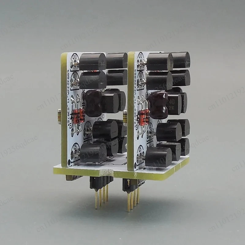 Fever fully discrete op amp module, low noise FET differential input high current output single and double op amp