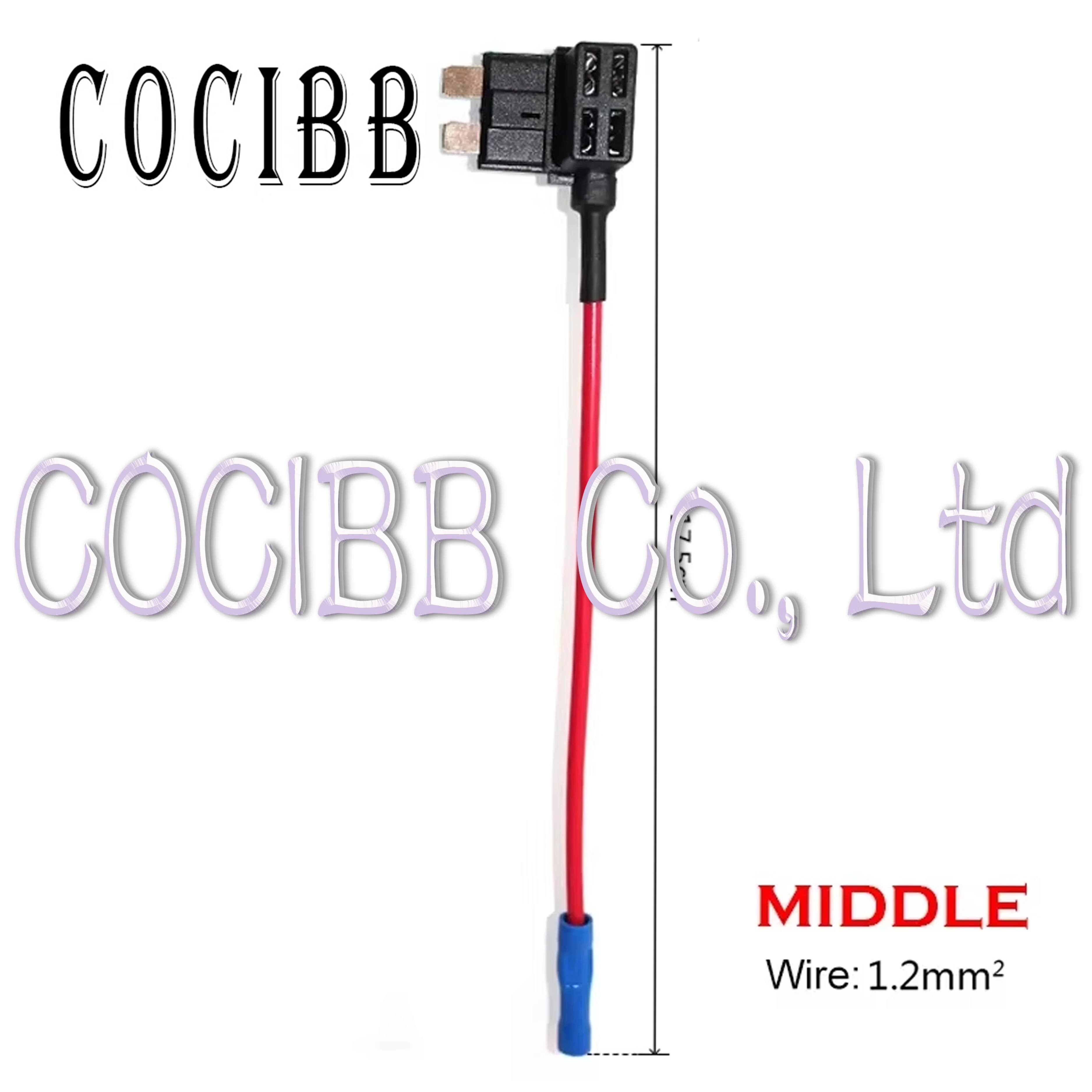 

1 Pc 12V Mini Small Middle M2 Size Connector Car Fuse Holder Add-a-circuit TAP Adapter Micro Mini Standard ATM Blade Fuse