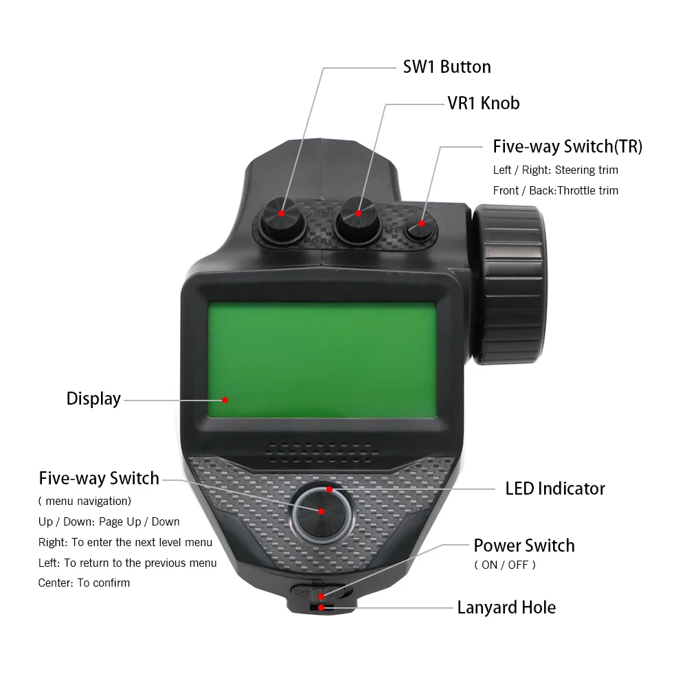 FLYSKY FS-G7P 2.4G 7CH جهاز إرسال تحكم عن بعد مع 2.4Ghz ISM R7P استقبال لقوارب RC سيارات نموذج جهاز التحكم عن بعد